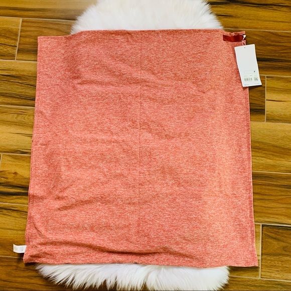 Lululemon hhmm heather coral vinyasa scarf new - Picture 2 of 6